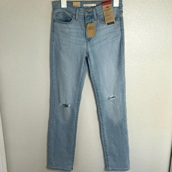 Levi’s 314 Shaping Straight Size 4 Long | 27 - Picture 2 of 12